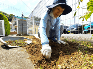 掃除班作業の様子