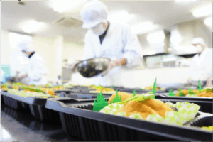 ランチ班作業の様子